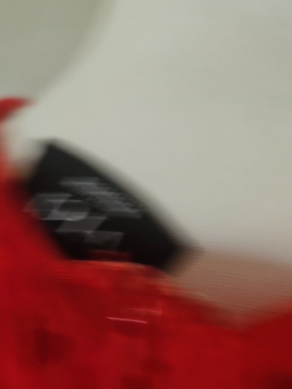 VICI Red V-Neck Ruched Mini Dress - Picture 4 of 7